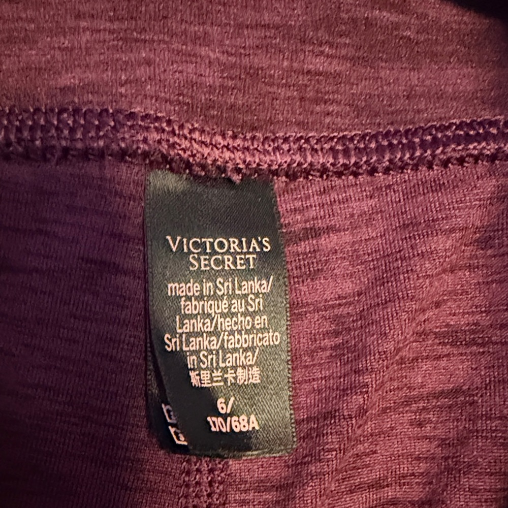 Victoria's Secret Deep Purple Leggings - Picture 2 of 5
